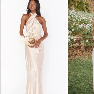 Show Me Your Mumu Jasmine Halter Maxi Dress